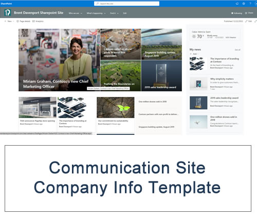 SharePoint Communication Site
