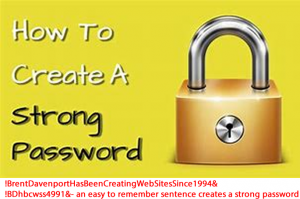 Create Strong Email Password